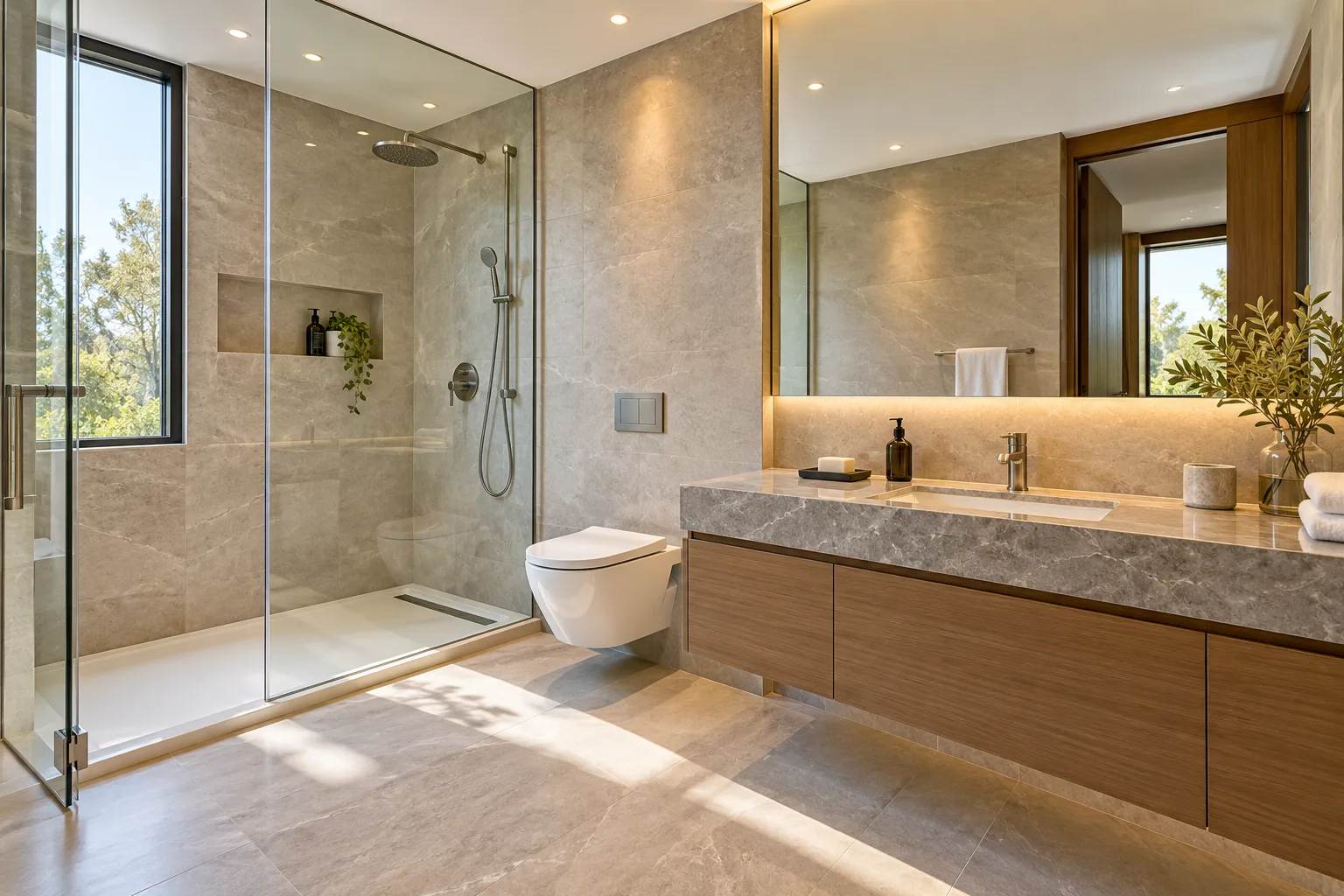 Hotel and serviced apartments