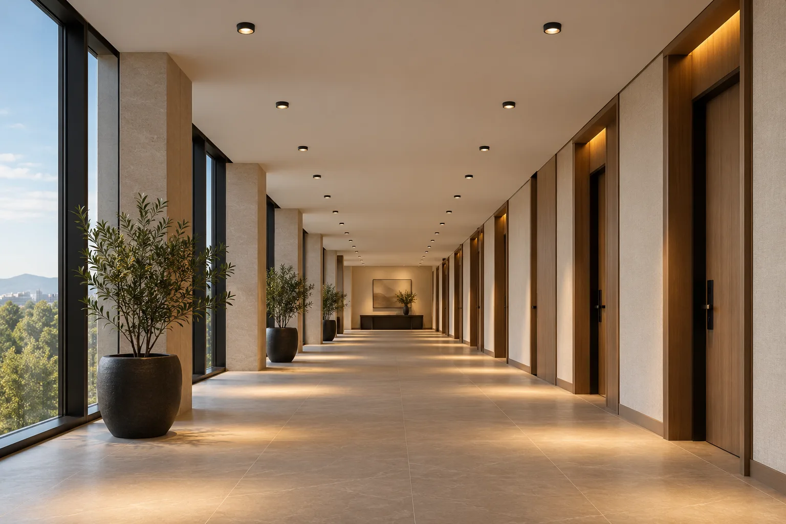 Recessed and surface downlights