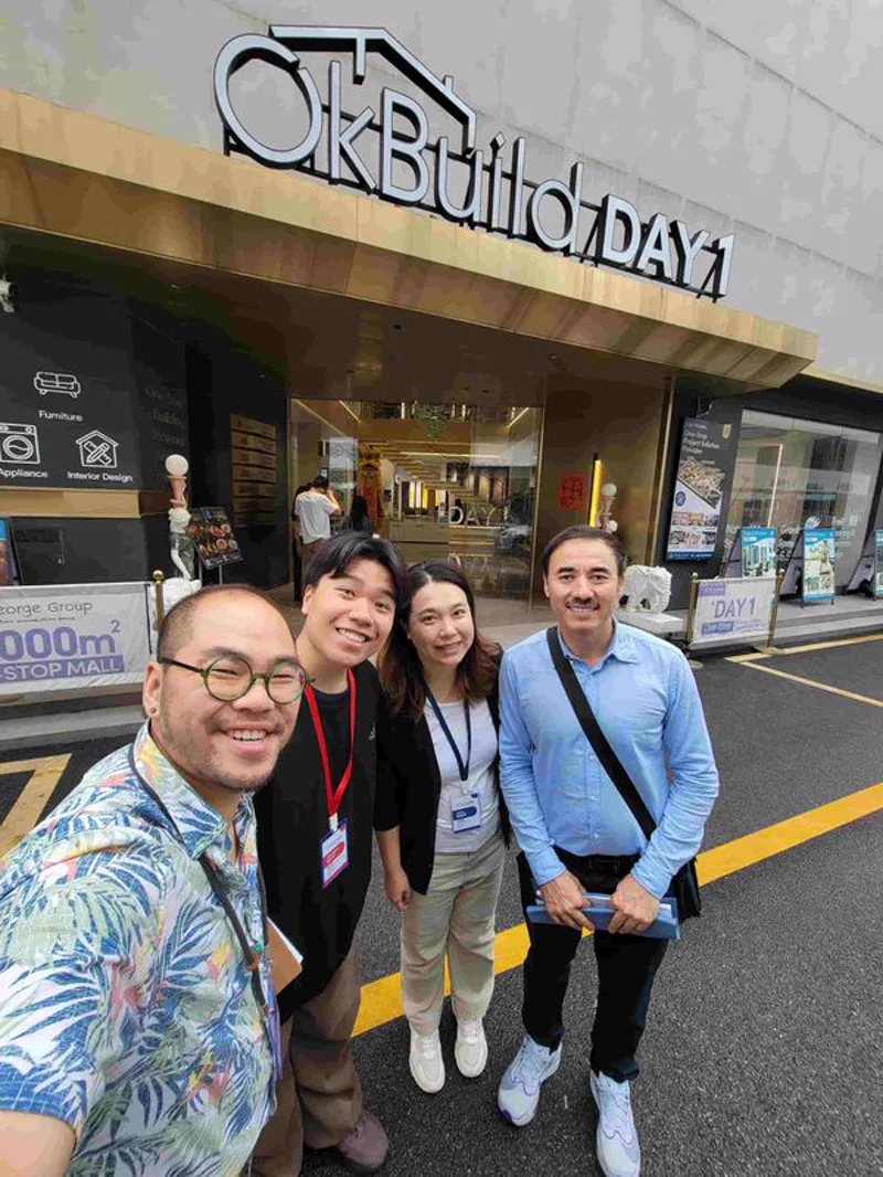 Nigerian residential buyers at the Foshan showroom