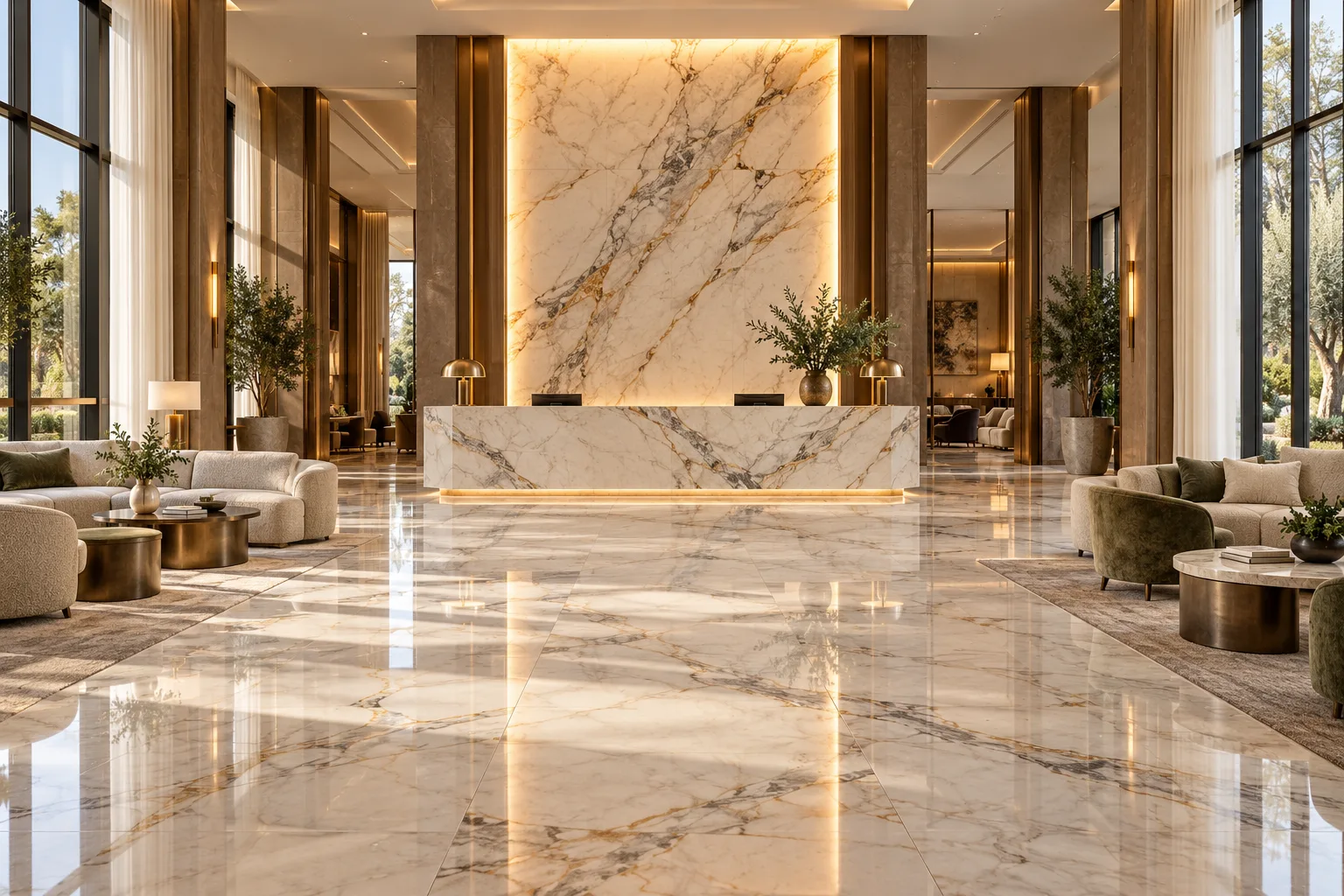 Hotels and commercial interiors