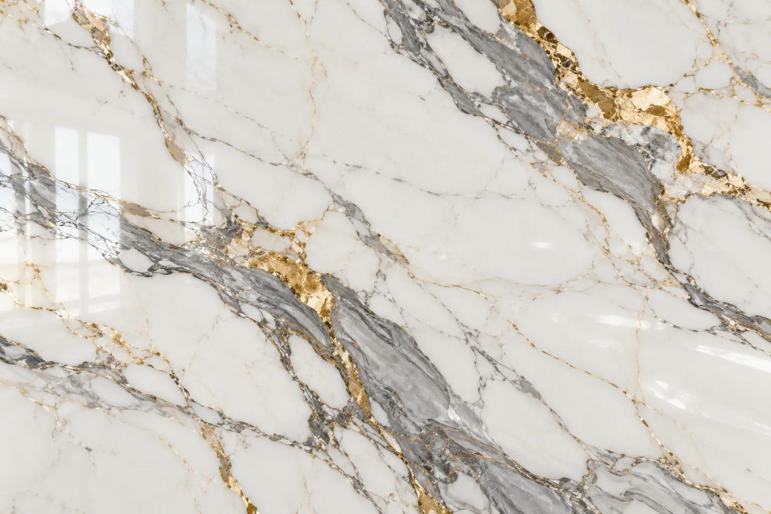 Natural marble slabs