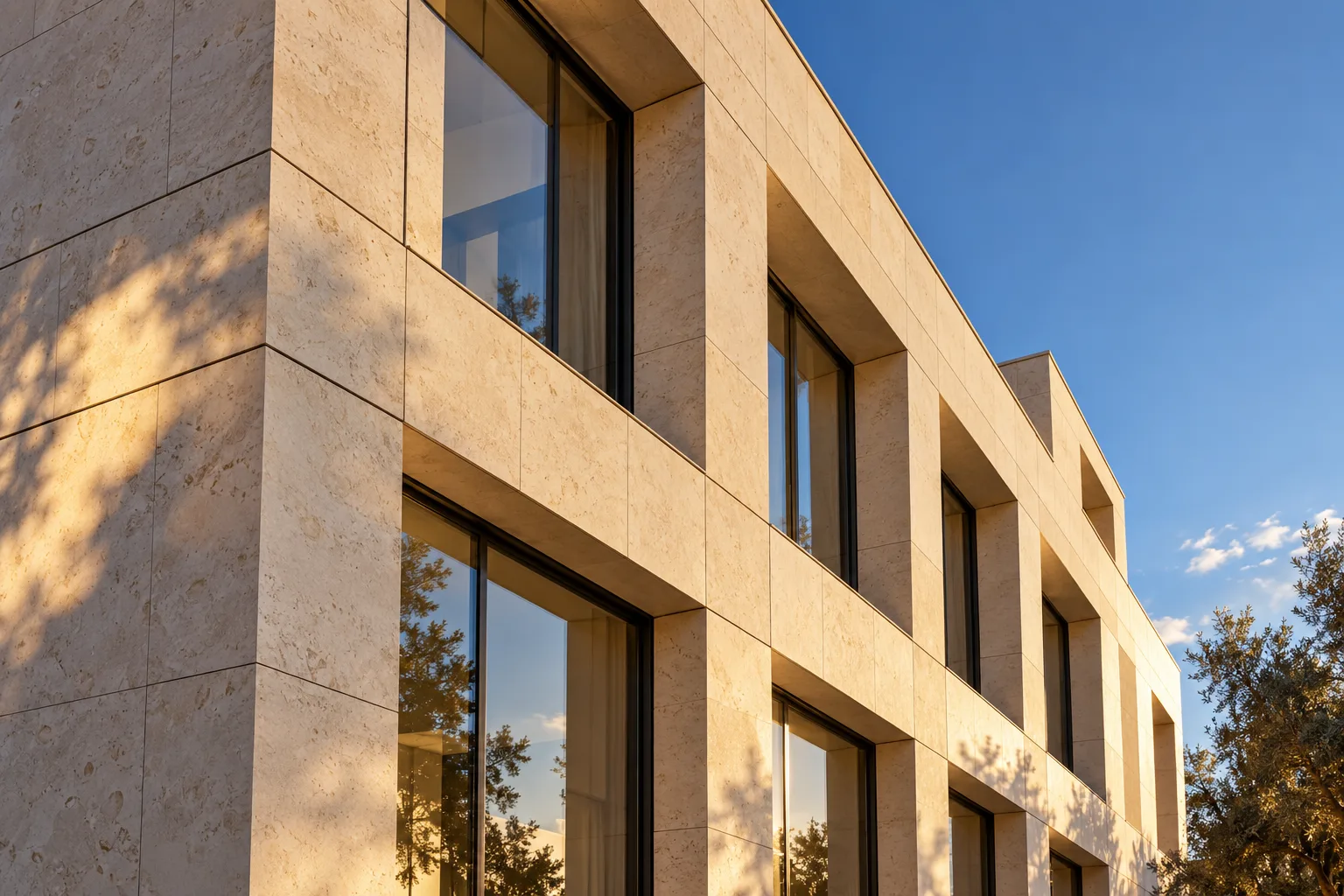 Outdoor stone and facade cladding