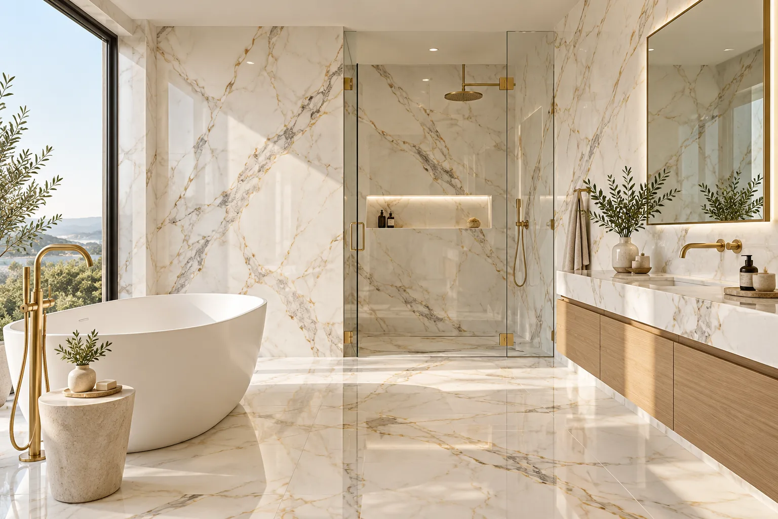 PVC marble wall panels