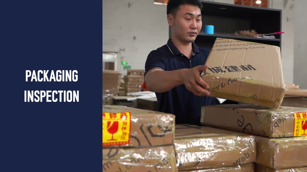 Packaging & pre-shipment inspection